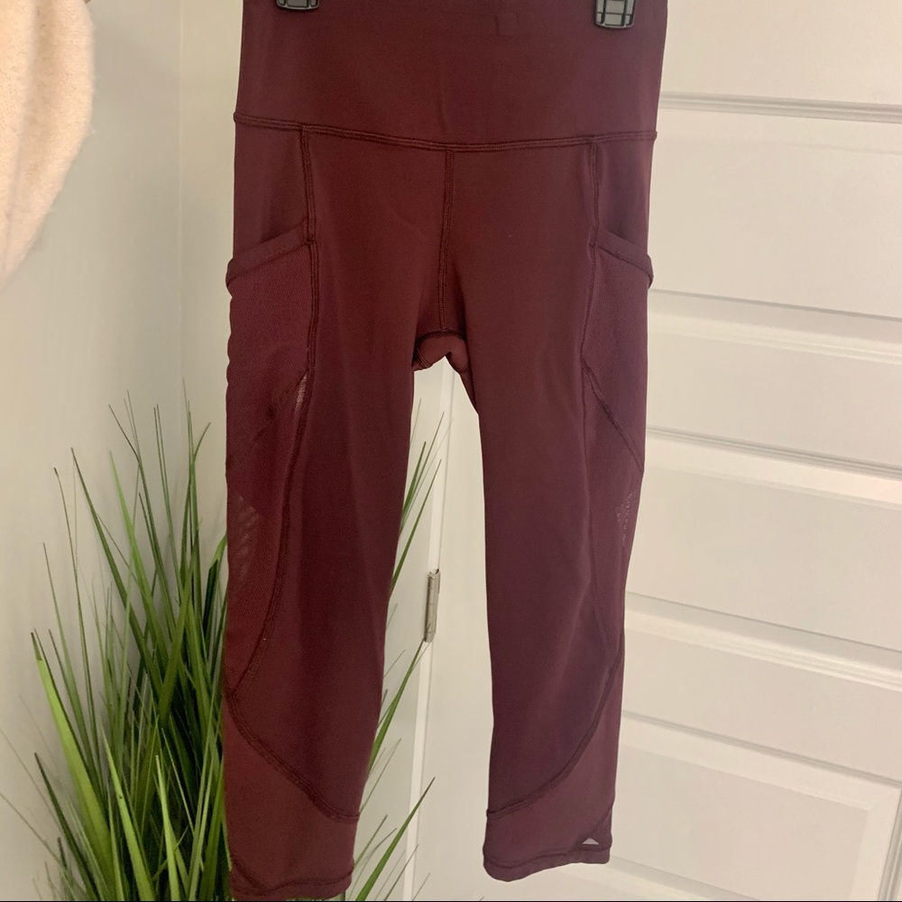 🍋LULULEMON Luxtreme crop leggings size 6